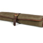 Knife Roll for Chef Knives Green Waxed Canvas - 5 slot