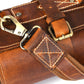 Knife Roll for Chef Knives light brown leather - 10 slot